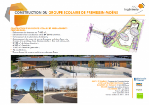 Prévessin-Moëns (01) - Construction groupe scolaire