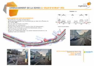 Ville d'Avray (92) - Aménagement RD92
