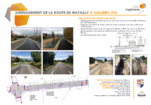 Valleiry (74) - Route de Matailly