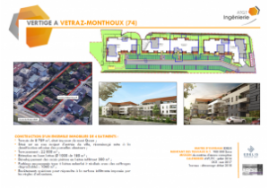 Opération Vertige à Vétraz-Monthoux - Ensemble immobilier de 4 bâtiments