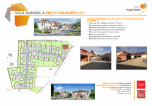 Villa Aurora à Prevessin-Moëns - 28 villas + 6 logements collectifs