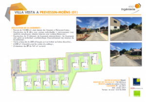 Villa Vesta à Prevessin-Moëns - 8 villas individuelles + 3 bâtiments de logements collectifs